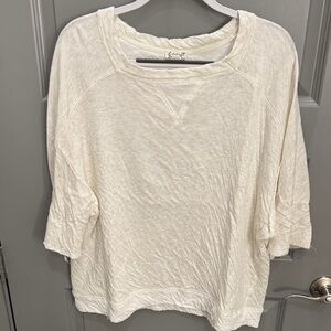 Free People Intimates Wait a Minute Wide Leg Lounge Pants & Top